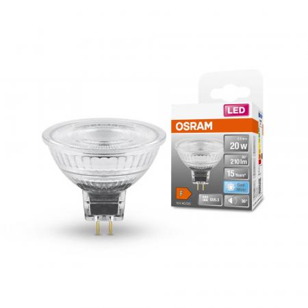 OSRAM LED GU5.3 Star Strahler MR16 36° 2,6W wie 20W universalweißes Licht 4000K 12V Niedervolt - schmaler Abstrahlwinkel